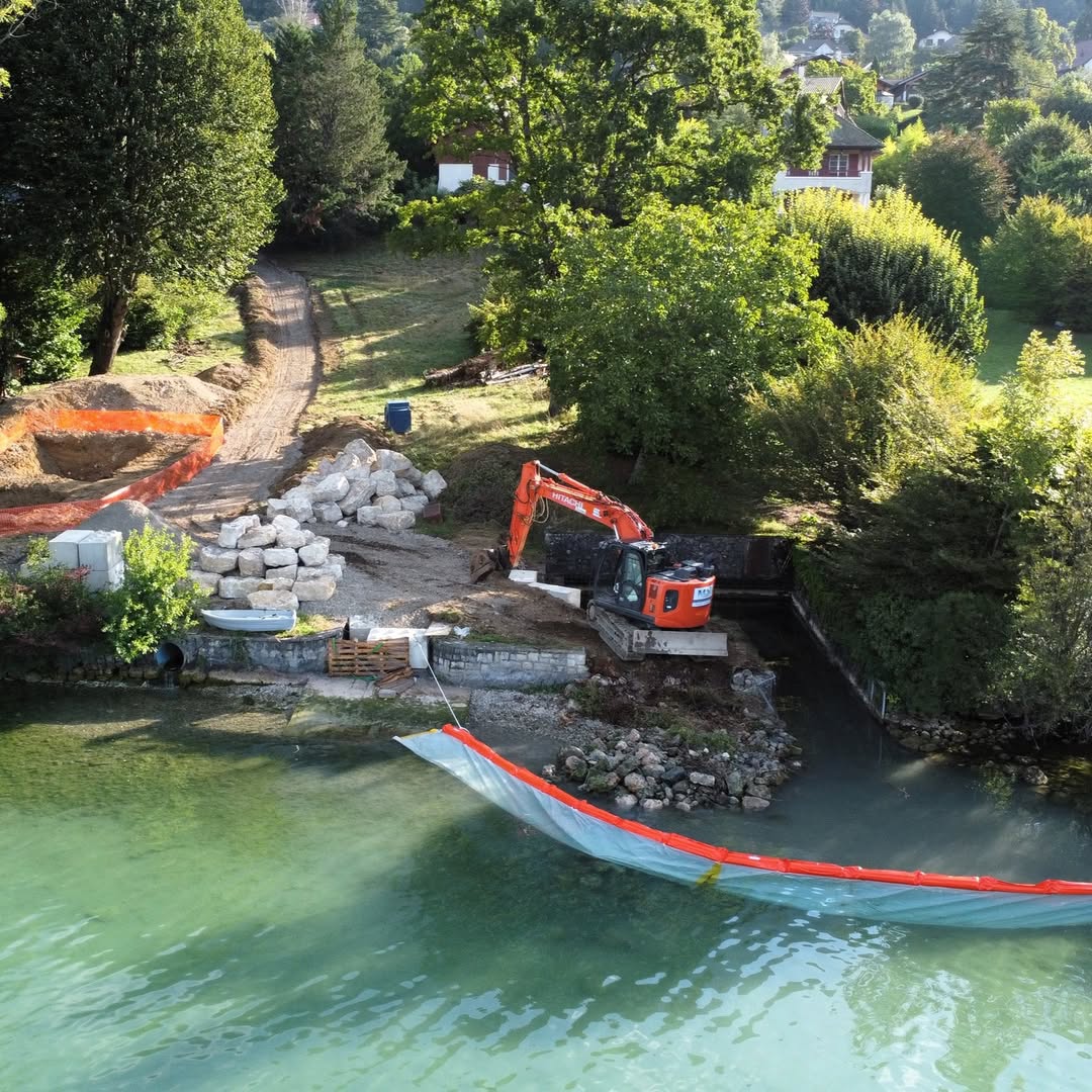 Agrandissement port privé et réfection de digue